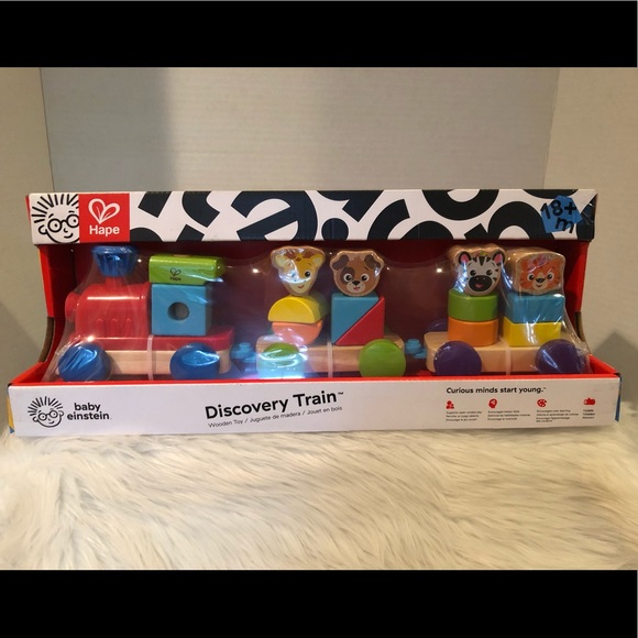 Hape Toys Baby Einstein Discovery Train Ages 8mnwt Poshmark